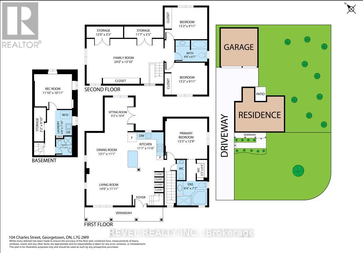 104 Charles Street, Halton Hills (Georgetown), Ontario  L7G 2M9 - Photo 44 - W12777184