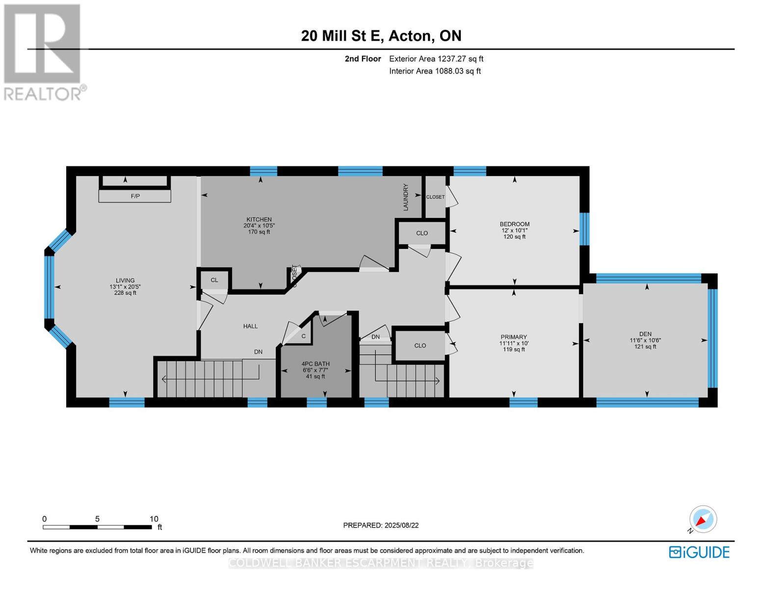 A - 20 Mill Street E, Halton Hills (Ac Acton), Ontario  L7J 1G9 - Photo 18 - W12926970