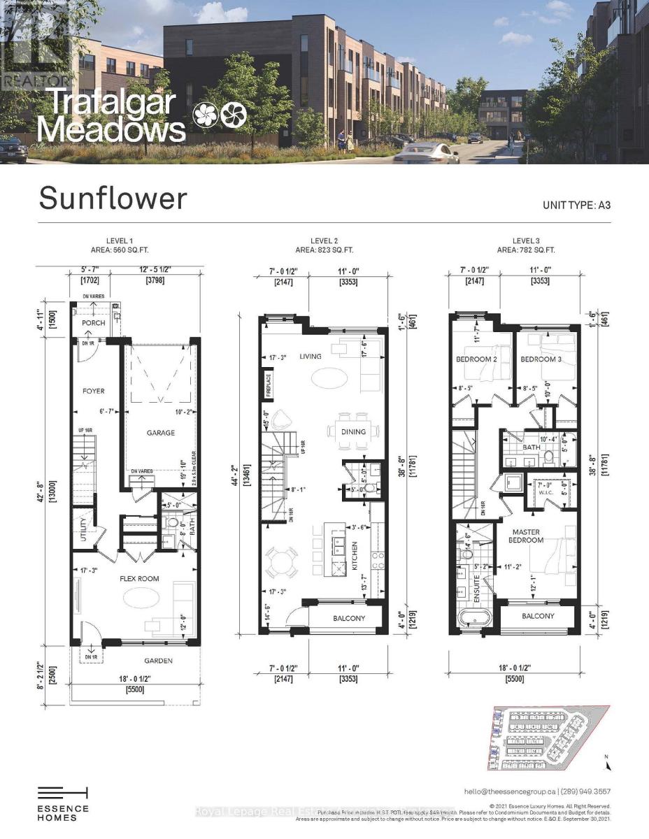 1904 - 11605 Trafalgar Road, Halton Hills (Georgetown), Ontario  L7G 4S4 - Photo 8 - W13020688
