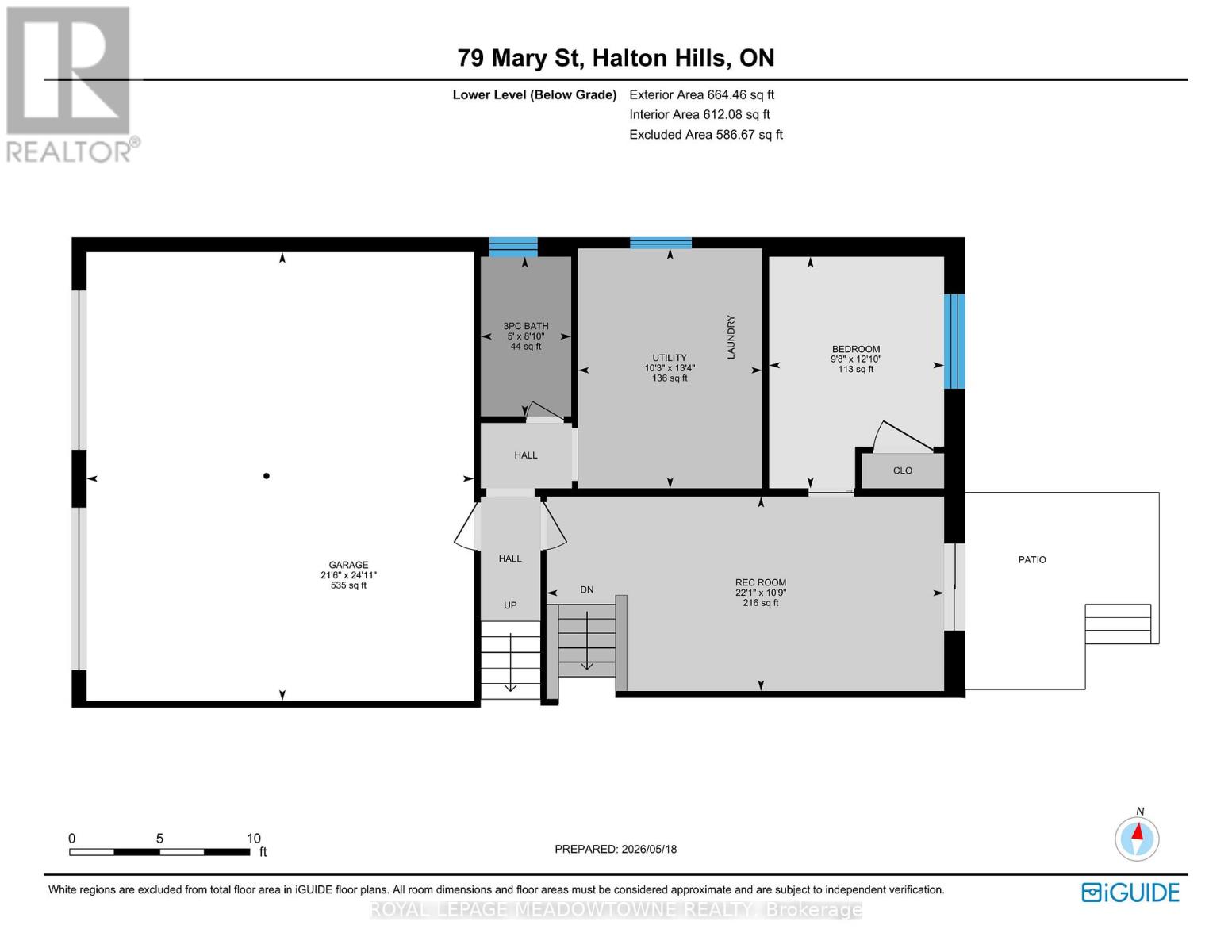 79 Mary Street, Halton Hills (Georgetown), Ontario  L7G 4V9 - Photo 32 - W13142148