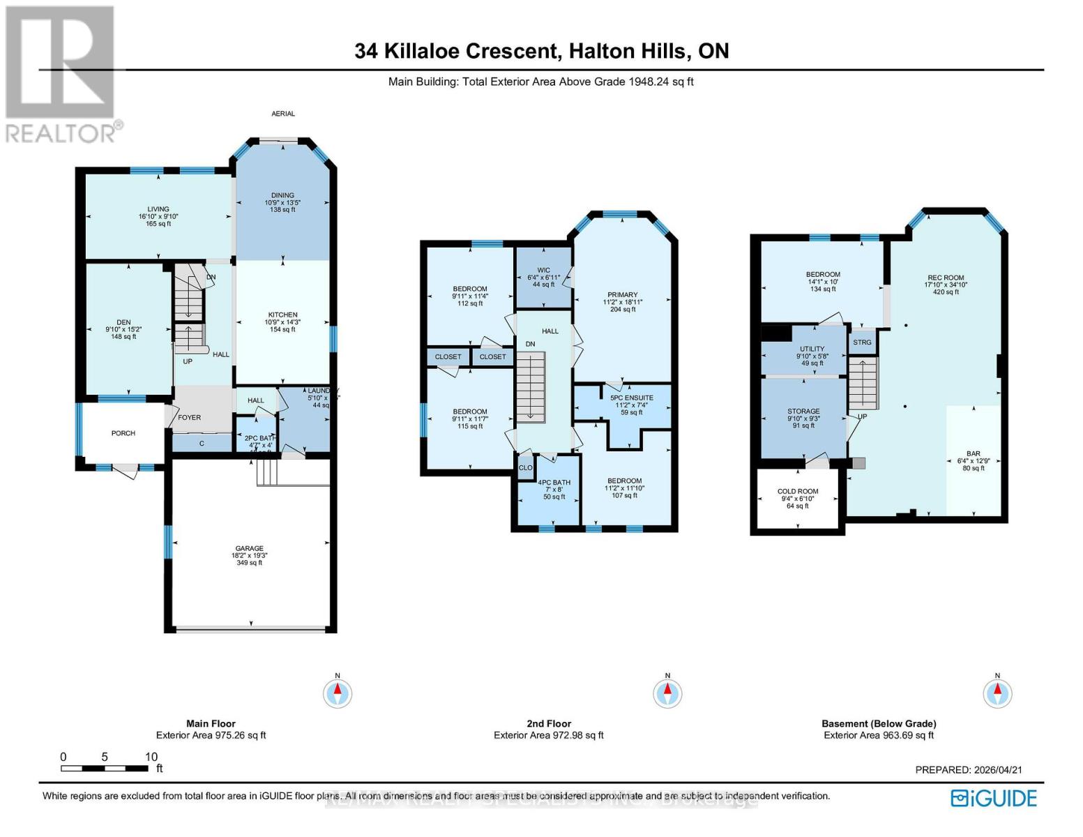 34 Killaloe Crescent, Halton Hills (Georgetown), Ontario  L7G 5N2 - Photo 42 - W13489480