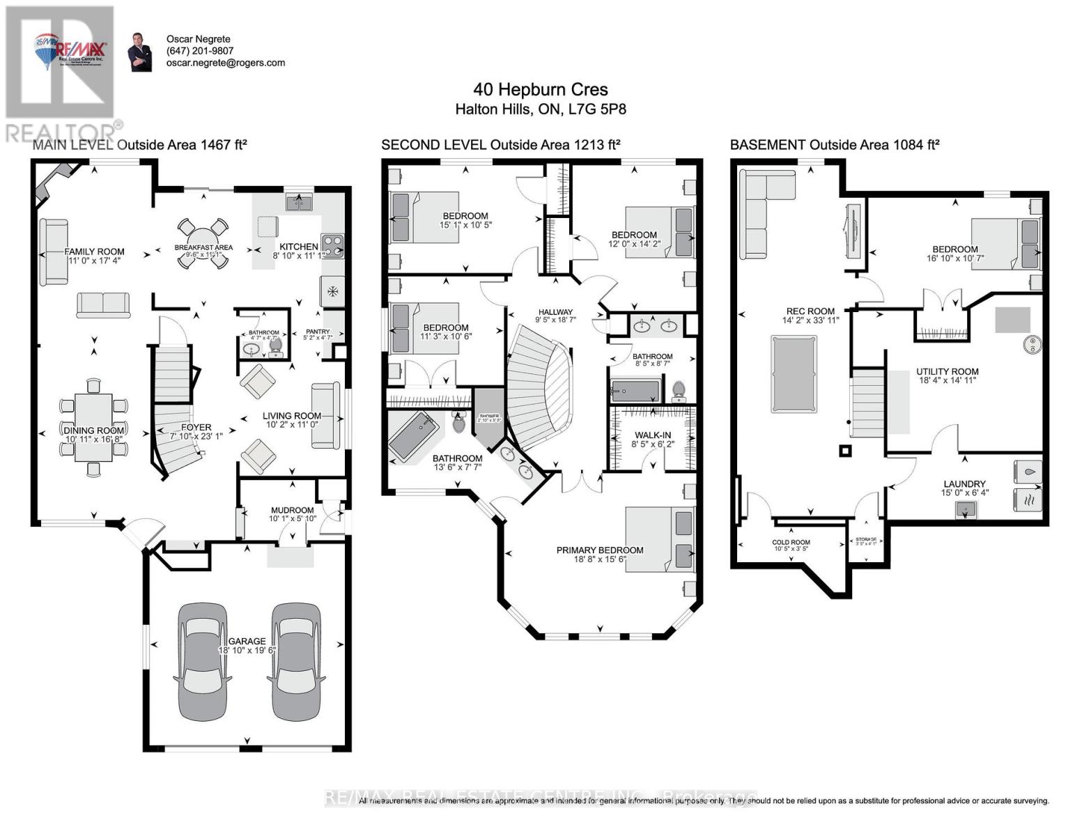 40 Hepburn Crescent N, Halton Hills (Georgetown), Ontario  L7G 5P8 - Photo 45 - W13801674