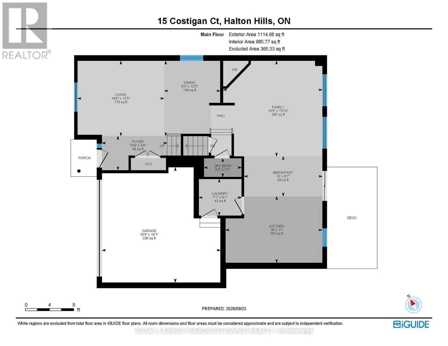 15 Costigan Court, Halton Hills (Georgetown), Ontario  L7G 6J1 - Photo 19 - W13822786